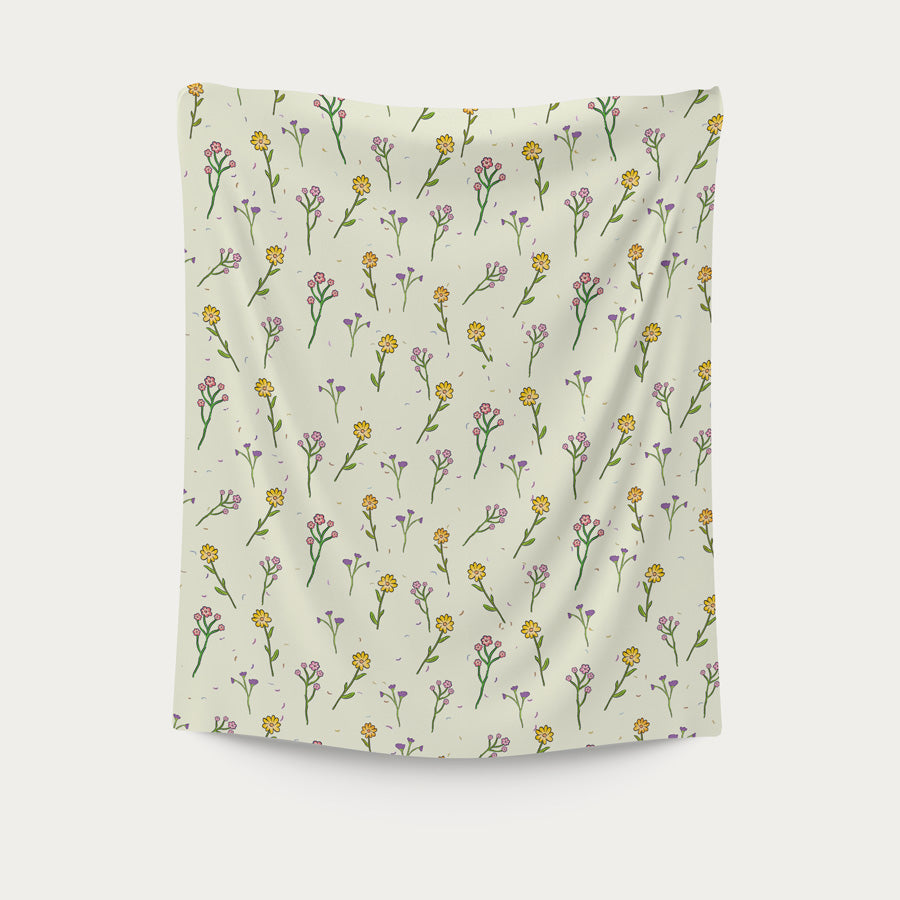 MANTA DOBLE FELPA - FIORI