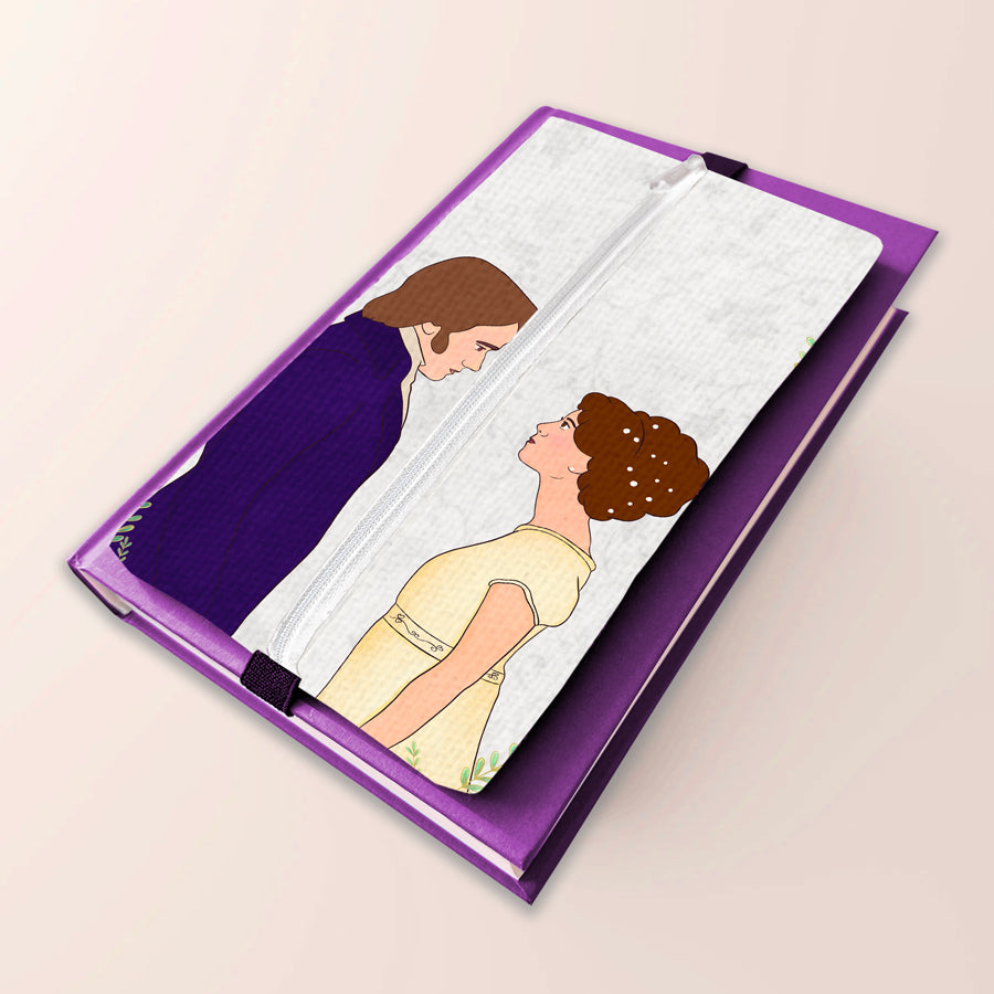 CARTUCHERA CON ELÁSTICO - ELIZABETH Y DARCY