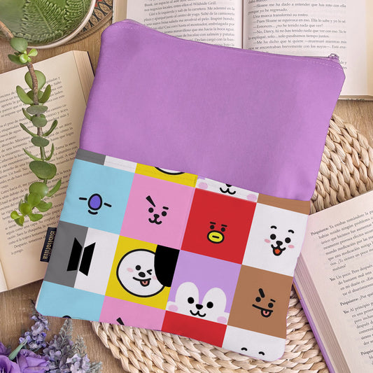 FUNDA CON CIERRE GRANDE - BT21