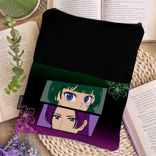 FUNDA CON CIERRE GRANDE - MAOMAO Y JINSHI