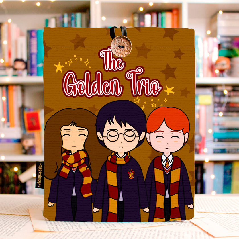 THE GOLDEN TRIO - FUNDA PARA LIBROS