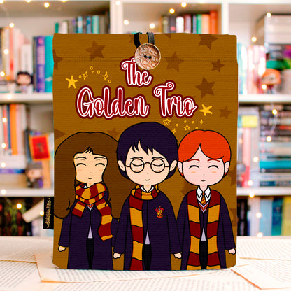 THE GOLDEN TRIO - FUNDA PARA LIBROS