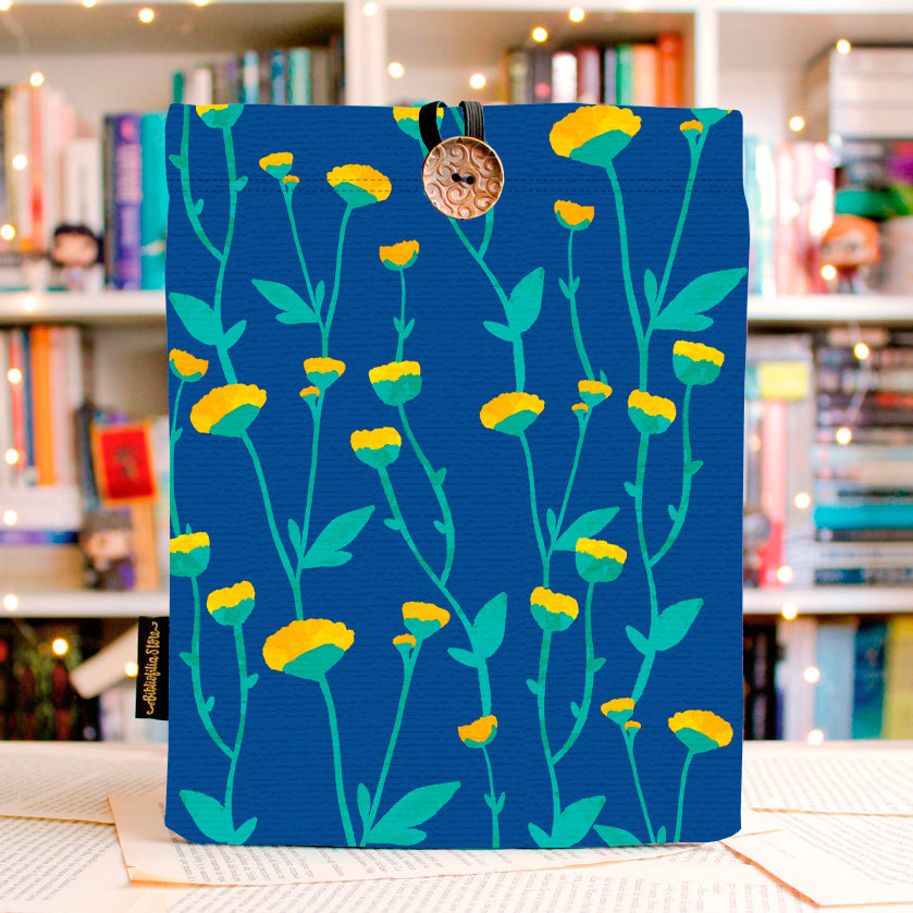 FLORES - FUNDA PARA LIBROS