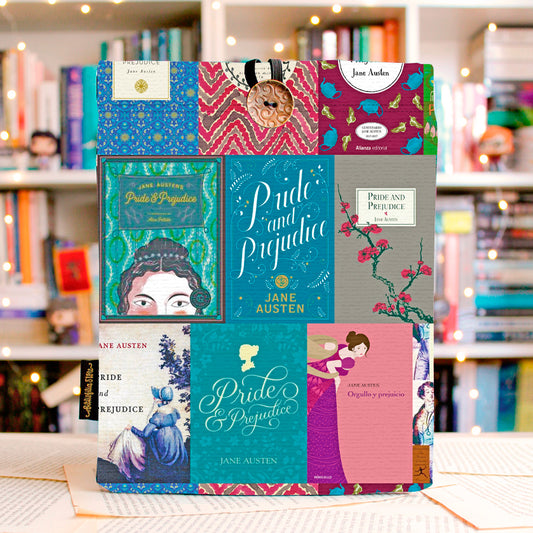ORGULLO Y PREJUICIO - FUNDA PARA LIBROS