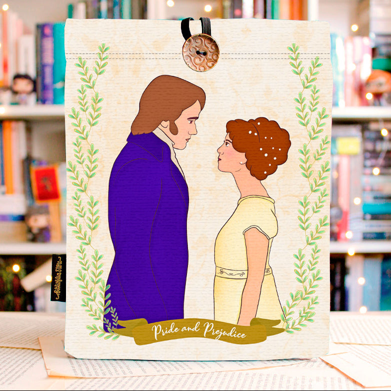 ELIZABETH Y MR. DARCY - FUNDA PARA LIBROS