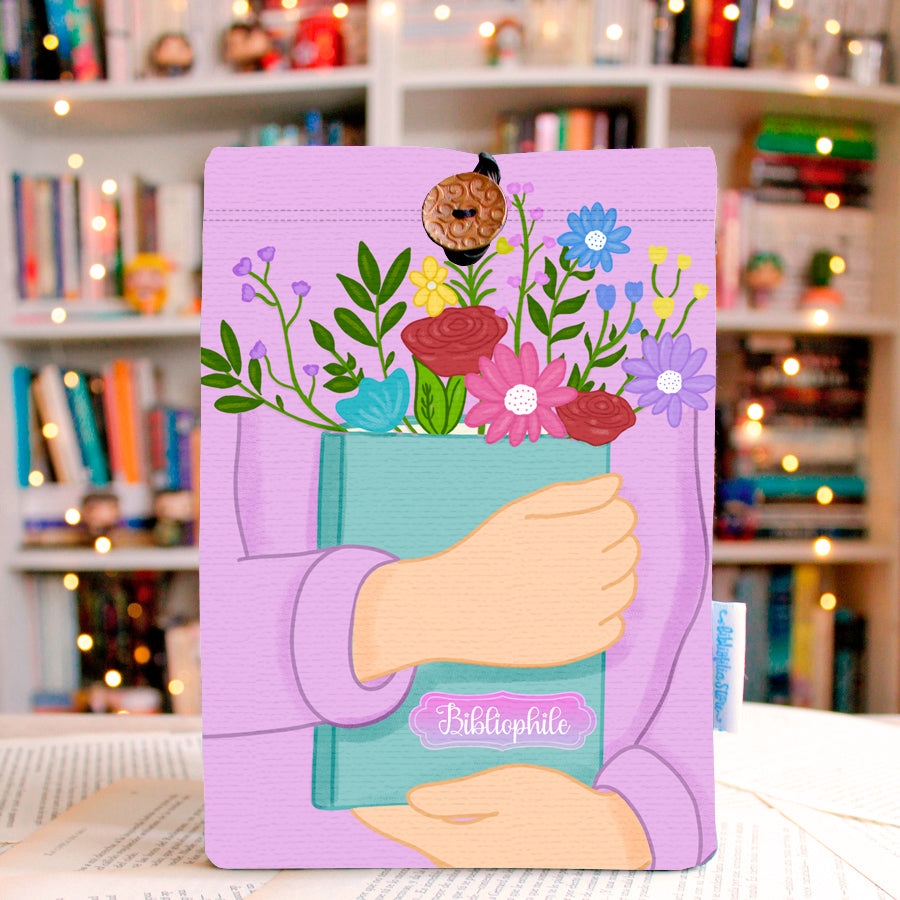 FUNDA BIBLIOPHILE - TAMAÑO E-READER