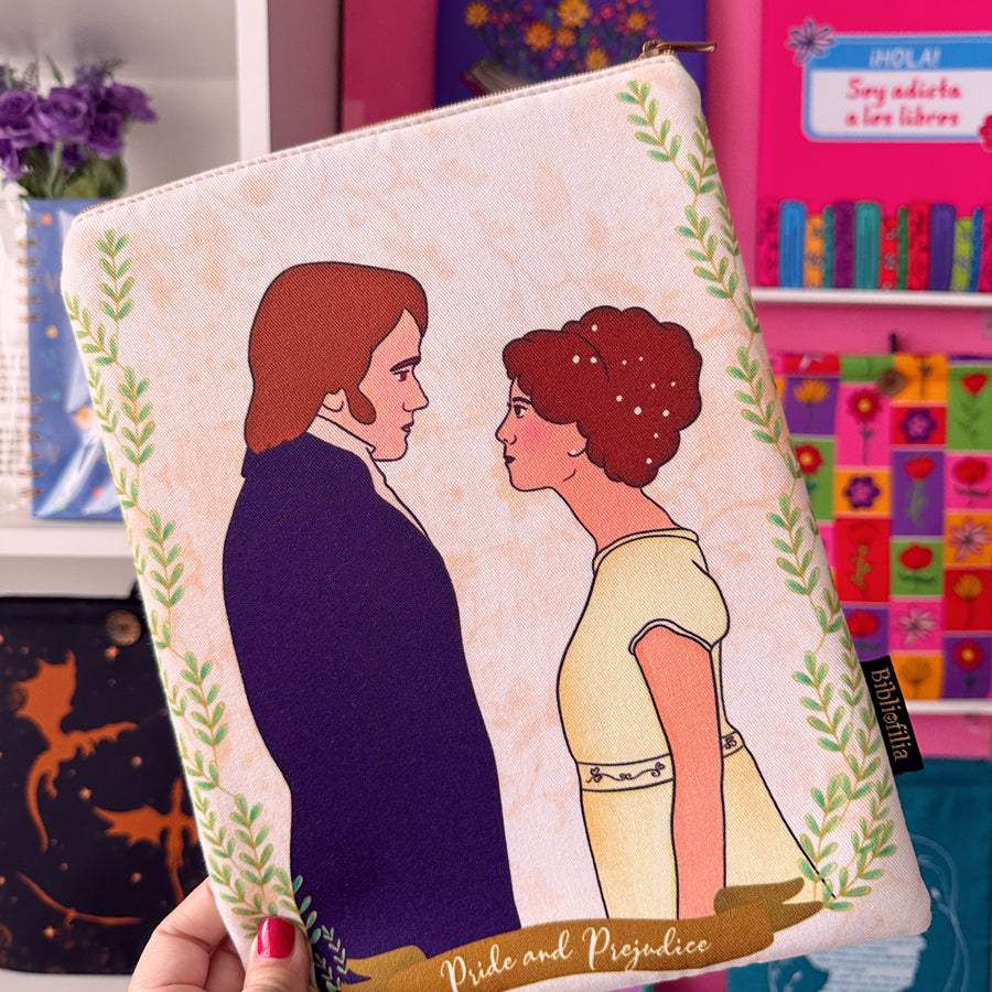 FUNDA CON CIERRE - PRIDE AND PREJUDICE
