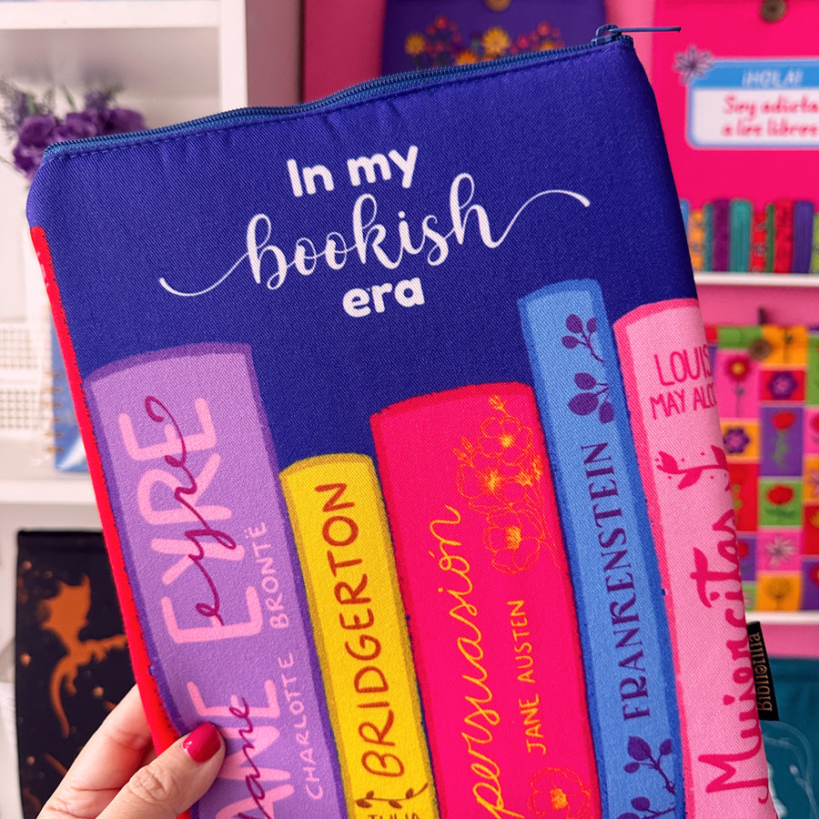 FUNDA CON CIERRE - IN MY BOOKISH ERA