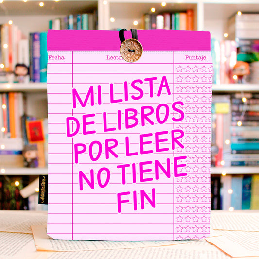 MI LISTA DE LIBROS - FUNDA PARA LIBROS