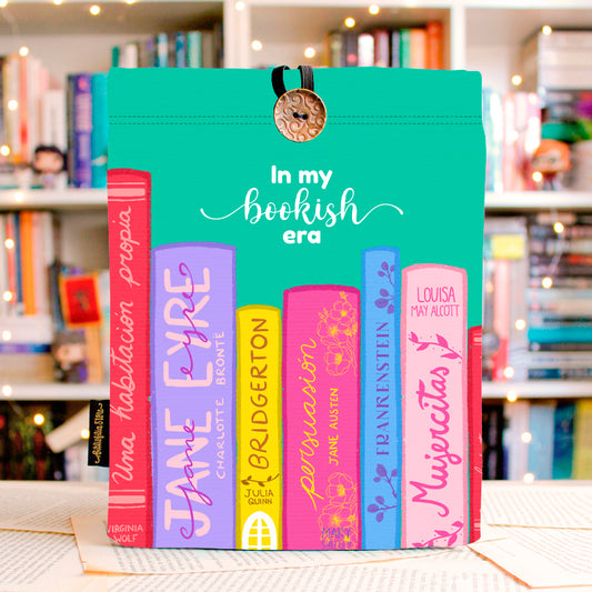 IN MY BOOKISH ERA - FUNDA PARA LIBROS