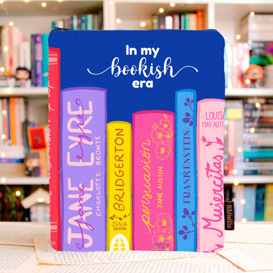 FUNDA CON CIERRE - IN MY BOOKISH ERA