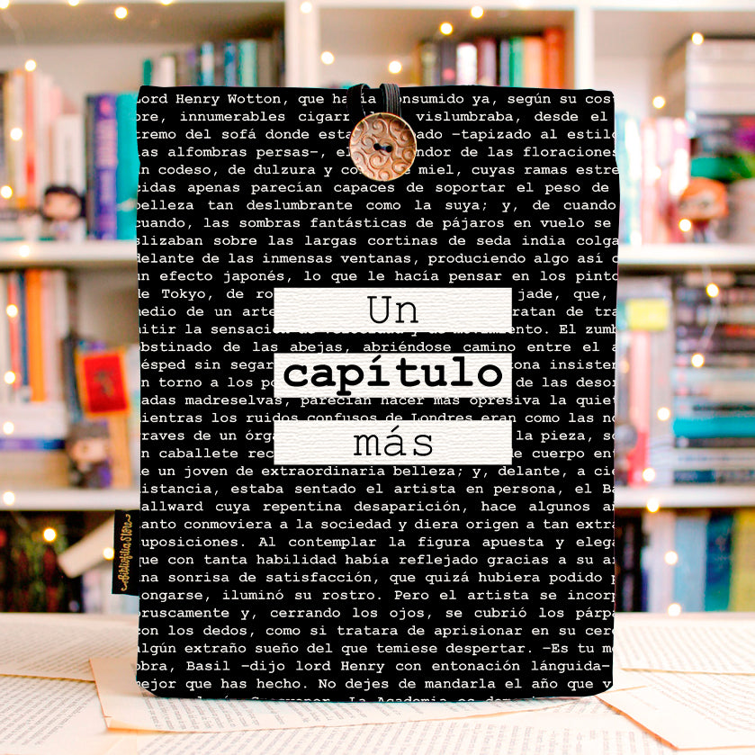 UN CAPÍTULO MÁS - FUNDA PARA LIBROS