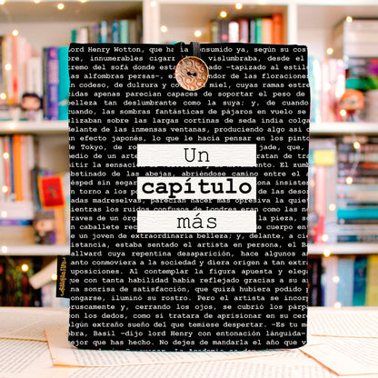 UN CAPÍTULO MÁS - FUNDA PARA LIBROS