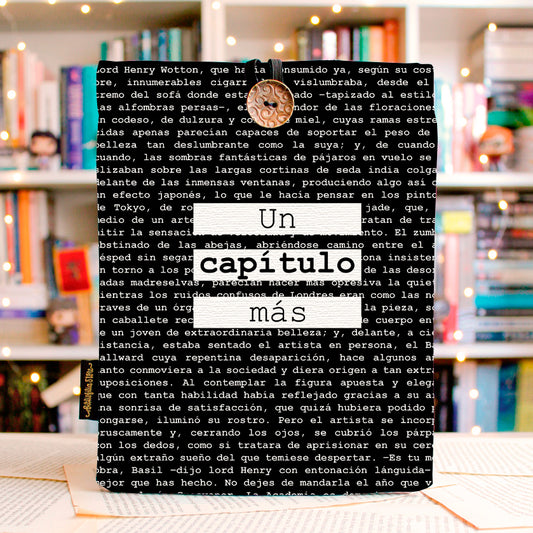 UN CAPÍTULO MÁS - FUNDA PARA LIBROS
