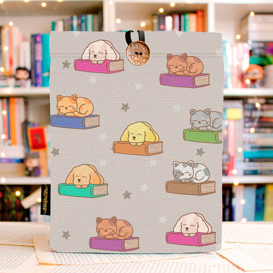 PETS AND BOOKS - FUNDA PARA LIBROS