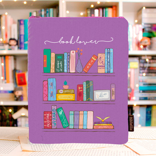 FUNDA CON CIERRE - BOOKSHELF