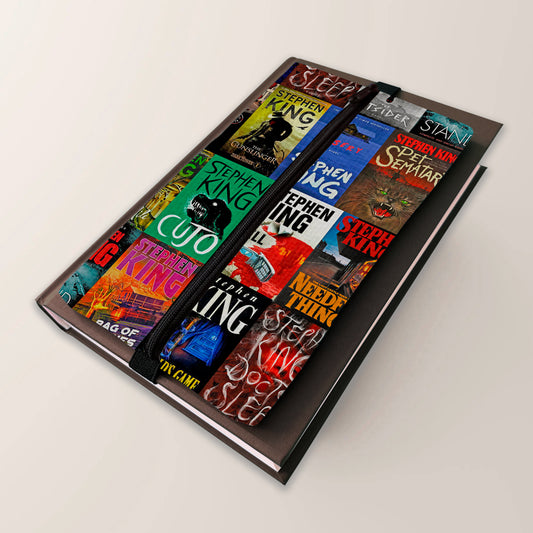 CARTUCHERA CON ELÁSTICO - STEPHEN KING