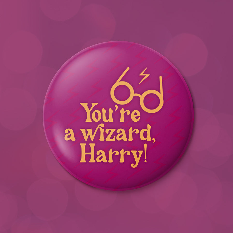 PIN - YOU ARE A WIZARD
