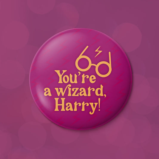 PIN - YOU ARE A WIZARD