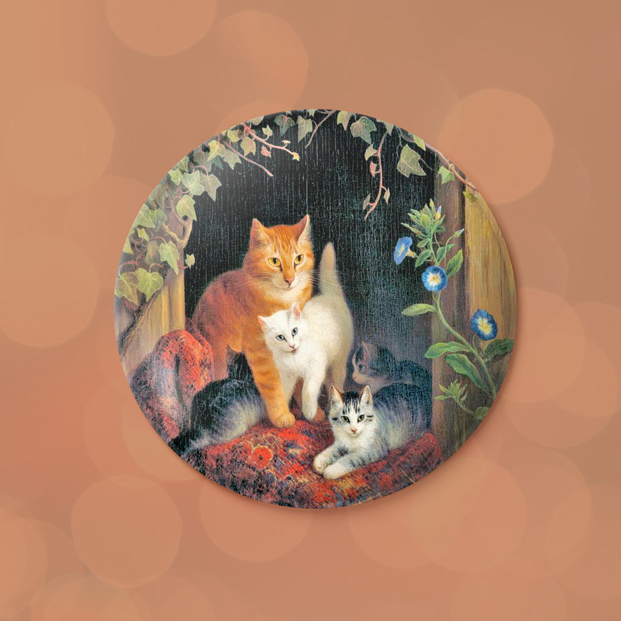 PIN - CAT WITH KITTENS