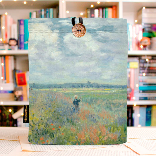 CAMPO DE AMAPOLAS CERCA DE ARGENTEUIL - FUNDA PARA LIBROS