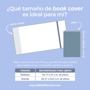 BOOK COVER BOOKS - TAMAÑO GRANDE
